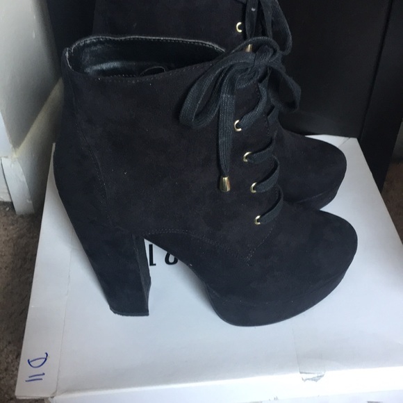 Forever21 platform lace Bootie - Picture 4 of 6